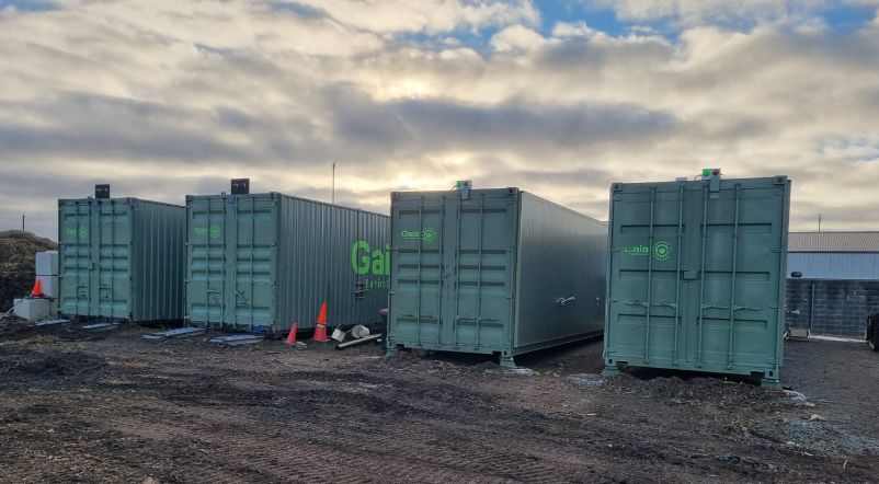 Under the terms of the agreement, Gaia has installed (pictured) two additional rapid composter cells alongside the existing two cells at Ararat's transfer site.