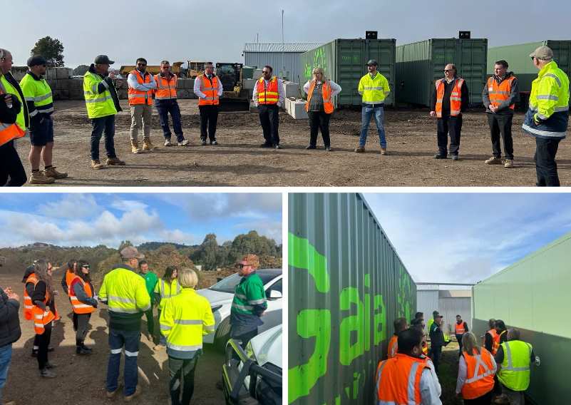 Representatives from Southern Grampians, Horsham, Pyrenees, Hindsharm, and Yarriambiack attended, expressing interest in Gaia's FOGO (Food Organics Garden Organics) services.